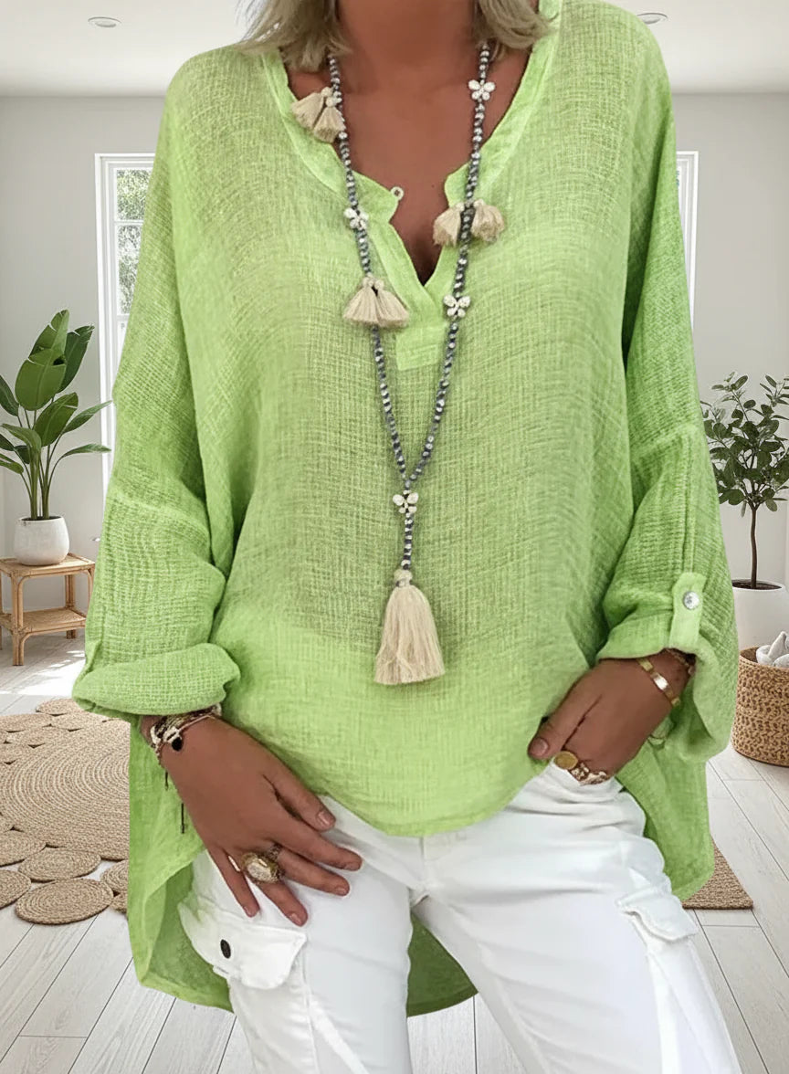 KATH - BREATHABLE LONG-SLEEVE TOP