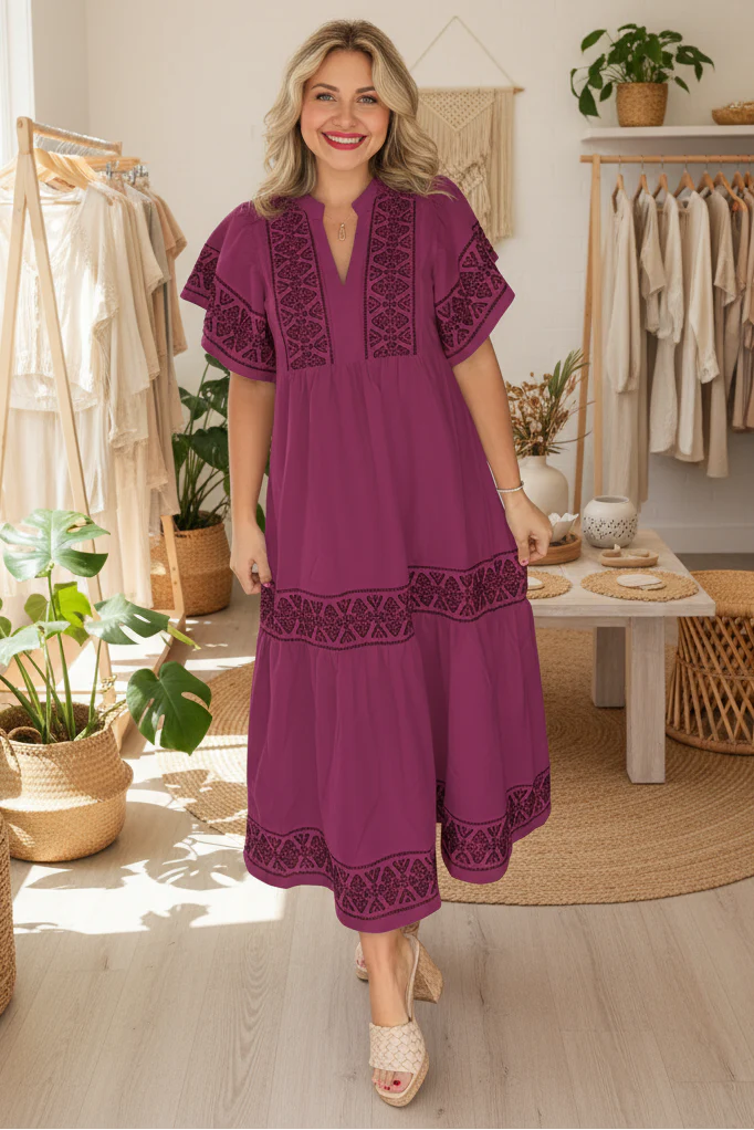 MAX - BOHO MAXI DRESS