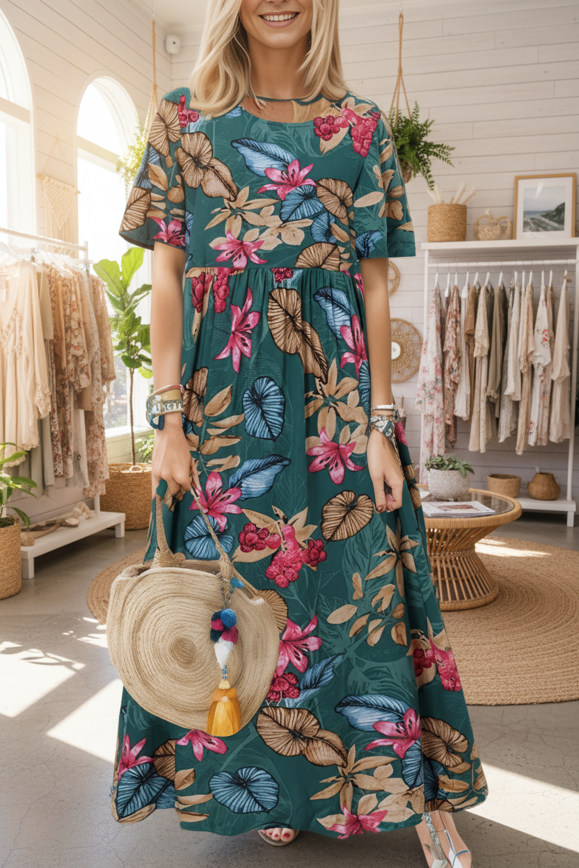 LEONORA - FLORAL DRESS