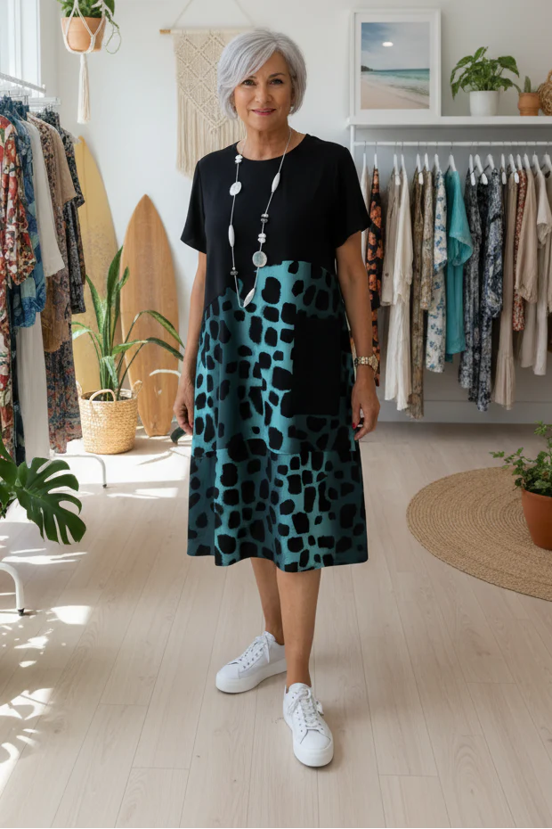 JAYLA - SHORT SLEEVE DRESS