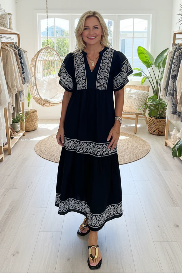 MAX - BOHO MAXI DRESS