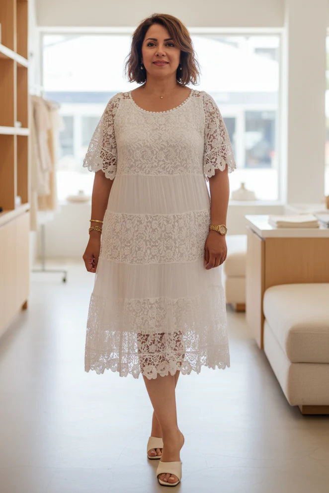ANNE - CASUAL LACE DRESS