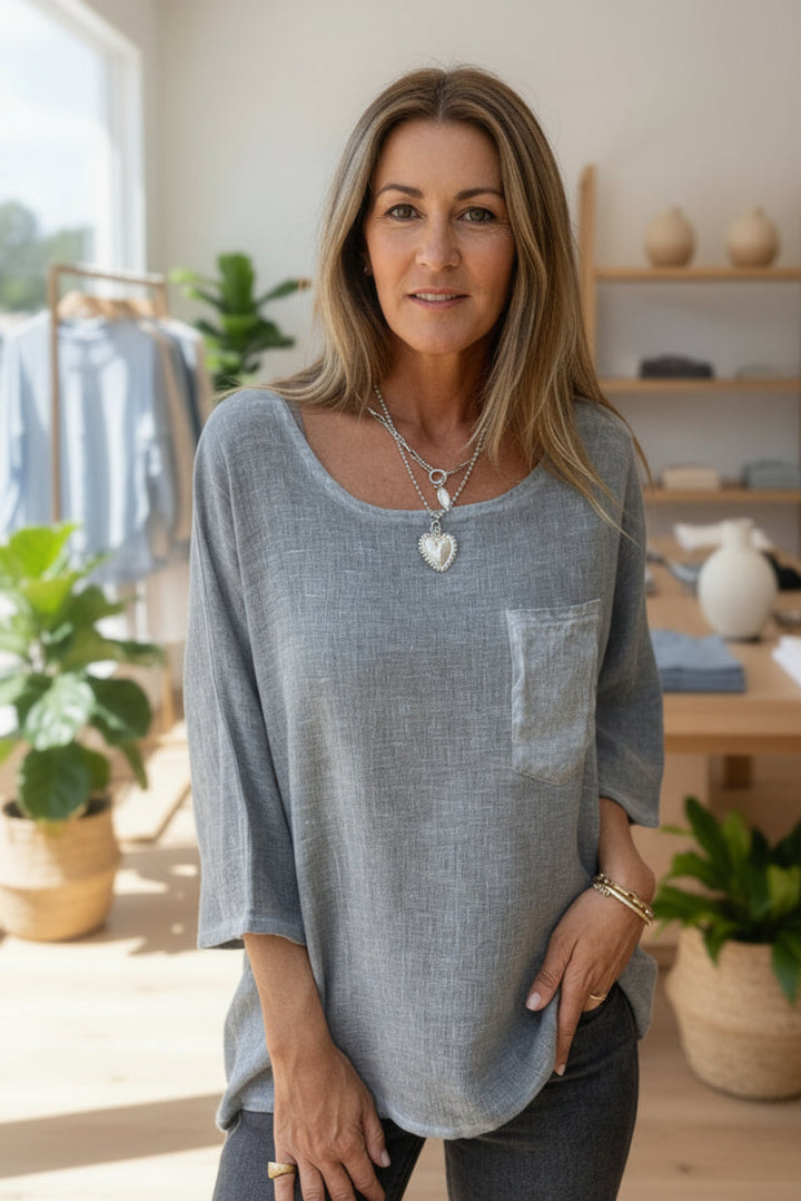 SLOANE – RELAXED TOP