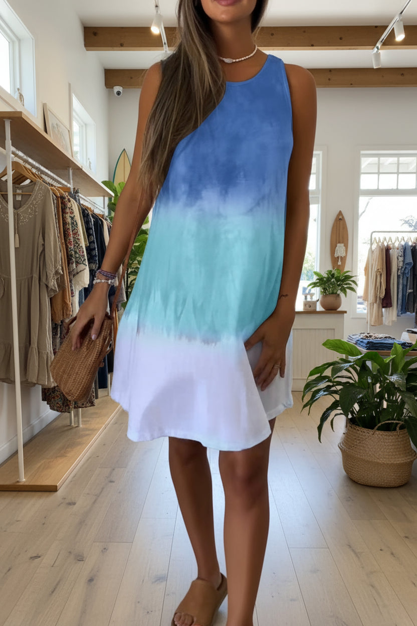 NAZARA - SLEEVELESS CHIC DRESS