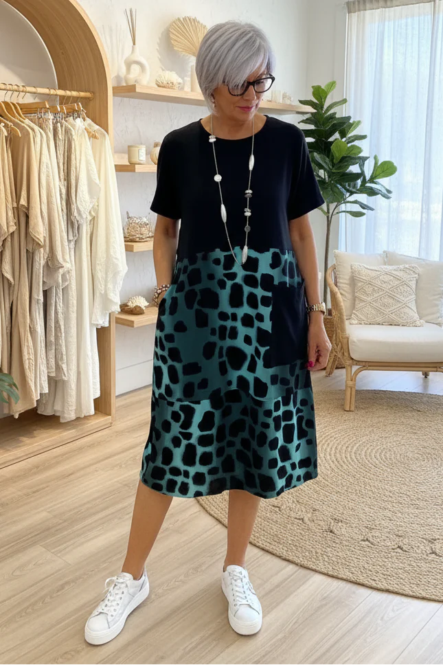 JAYLA - SHORT SLEEVE DRESS