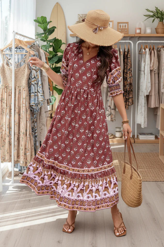 ILLY - BOHEMIAN DRESS