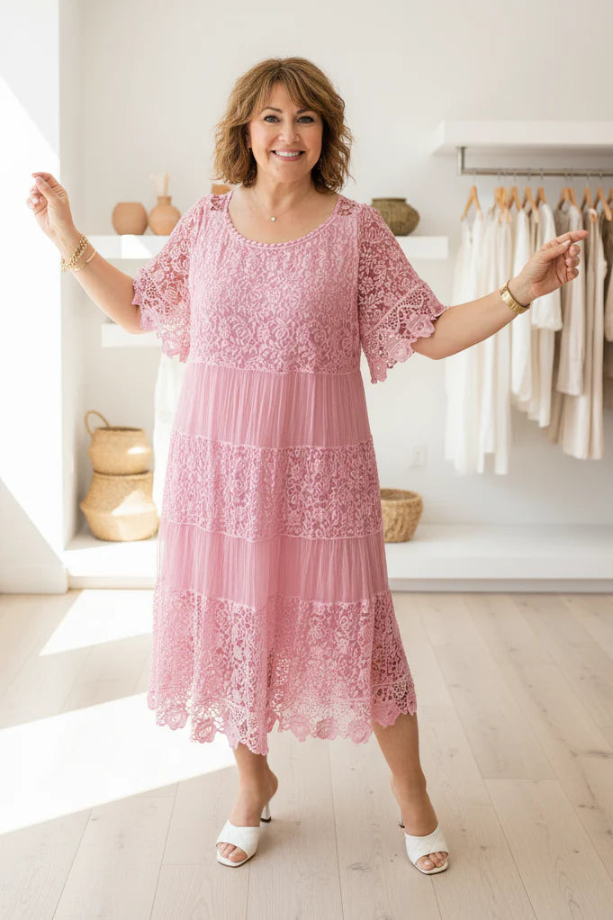 ANNE - CASUAL LACE DRESS