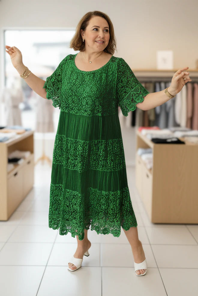 ANNE - CASUAL LACE DRESS