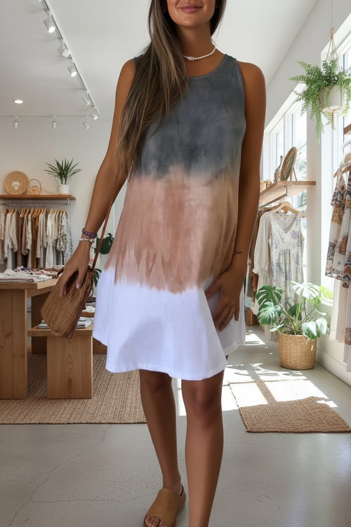 NAZARA - SLEEVELESS CHIC DRESS