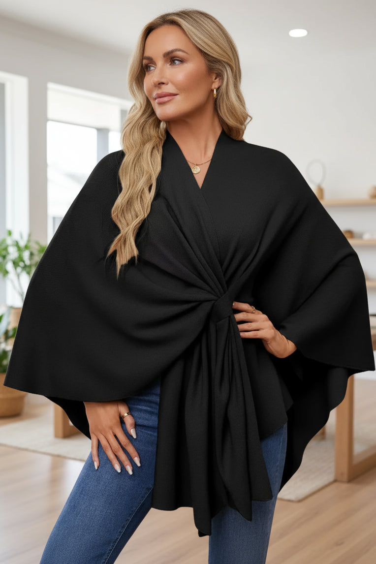 GERTRUDE - PONCHO SWEATER