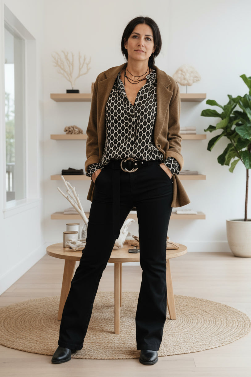 ALEXANDRA - MIDI BLOUSE