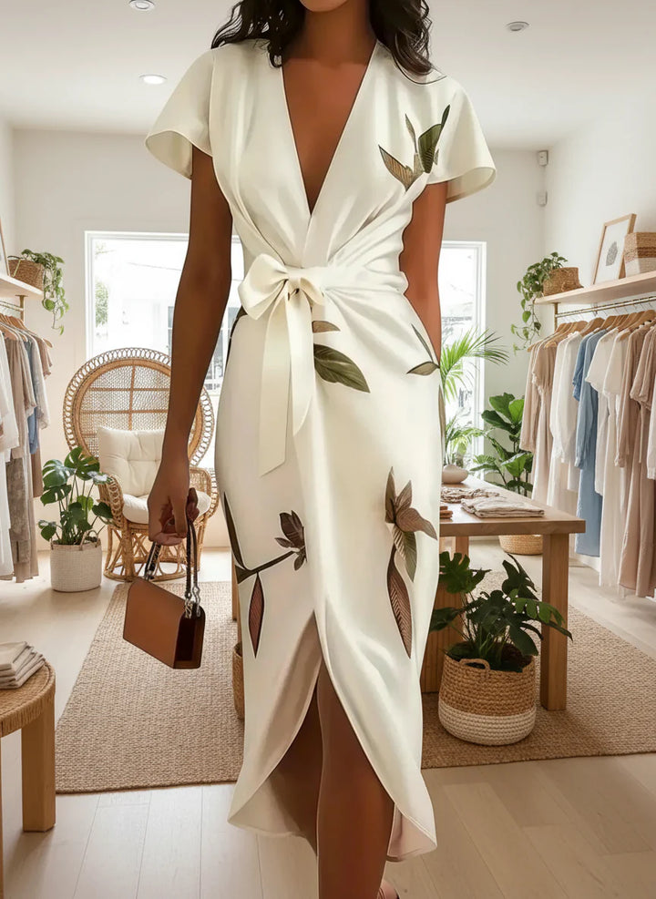 ELARA - BOTANICAL ELEGANCE DRESS