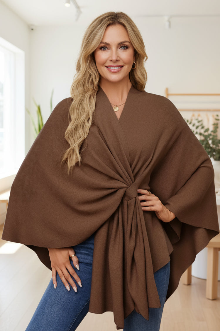 GERTRUDE - PONCHO SWEATER