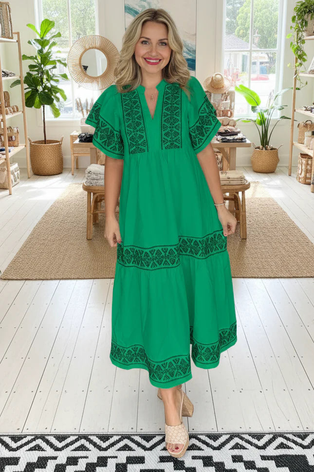 MAX - BOHO MAXI DRESS