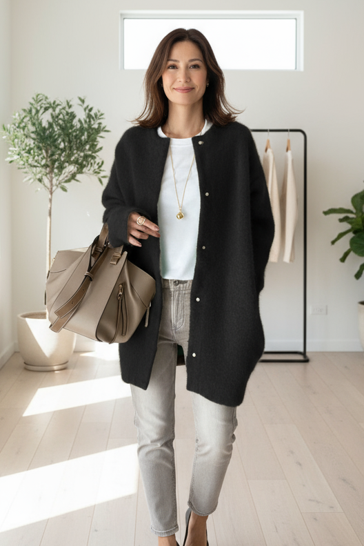 CORA - TIMELESS KNIT CARDIGAN