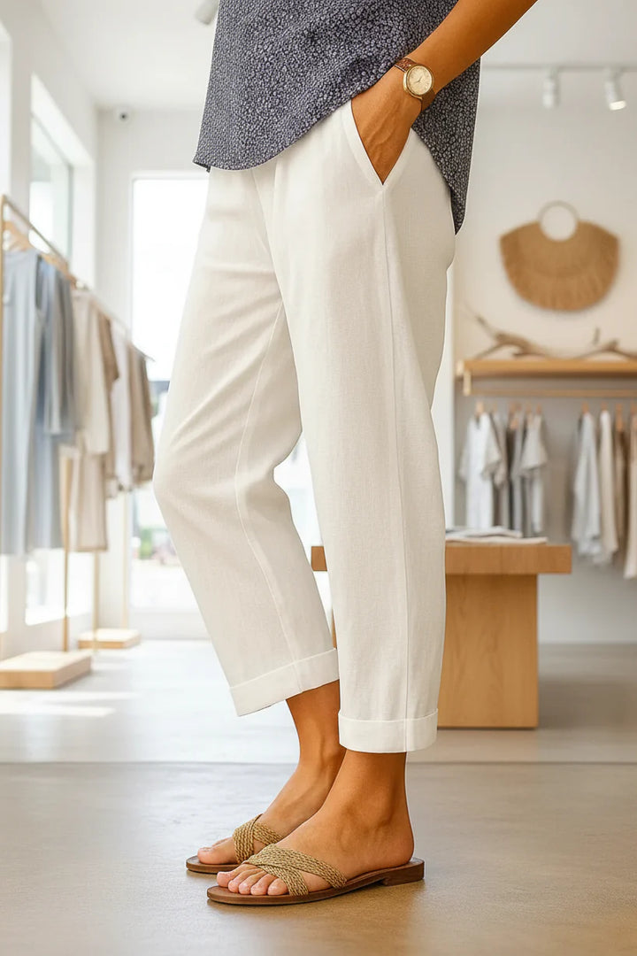 FIOLA – RELAXED CROP PANTS
