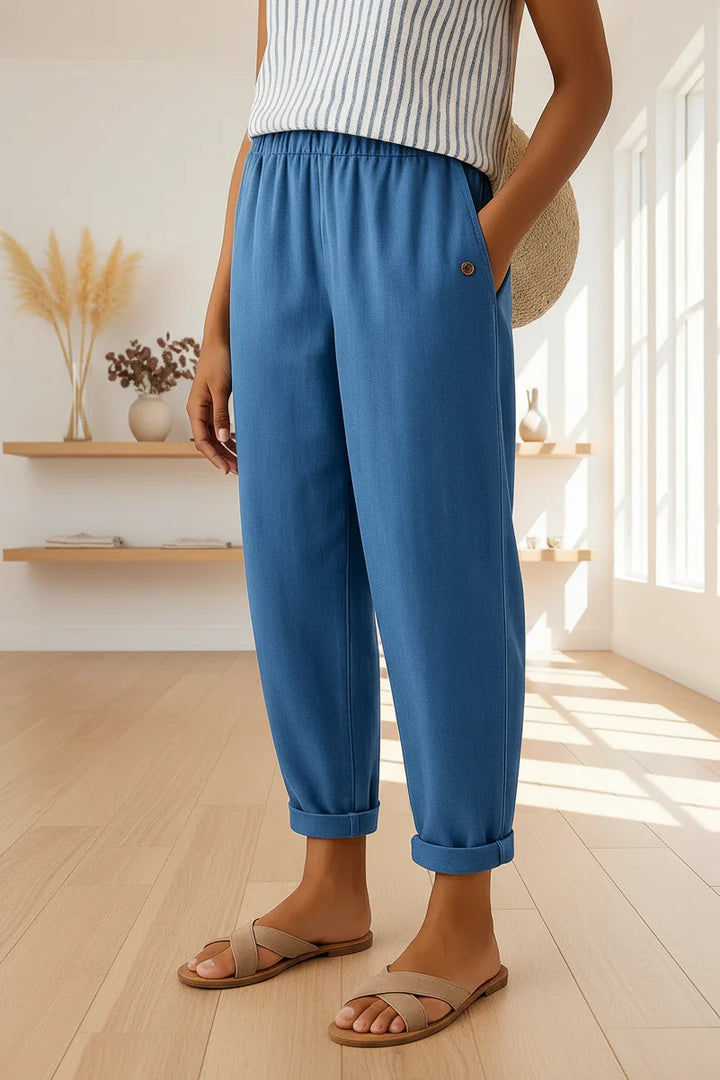 PEGGY - RELAXED CROP PANTS