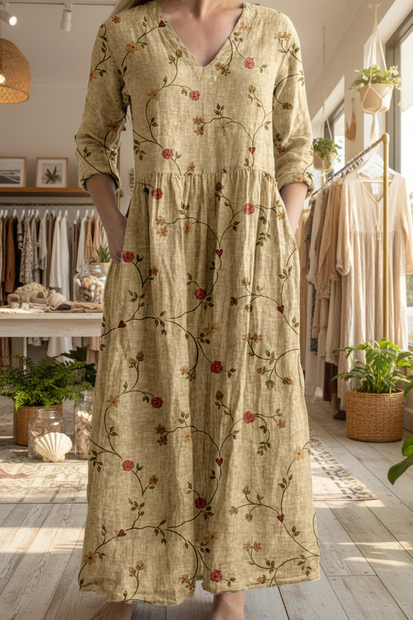 ANITA - FLORAL GRACE DRESS