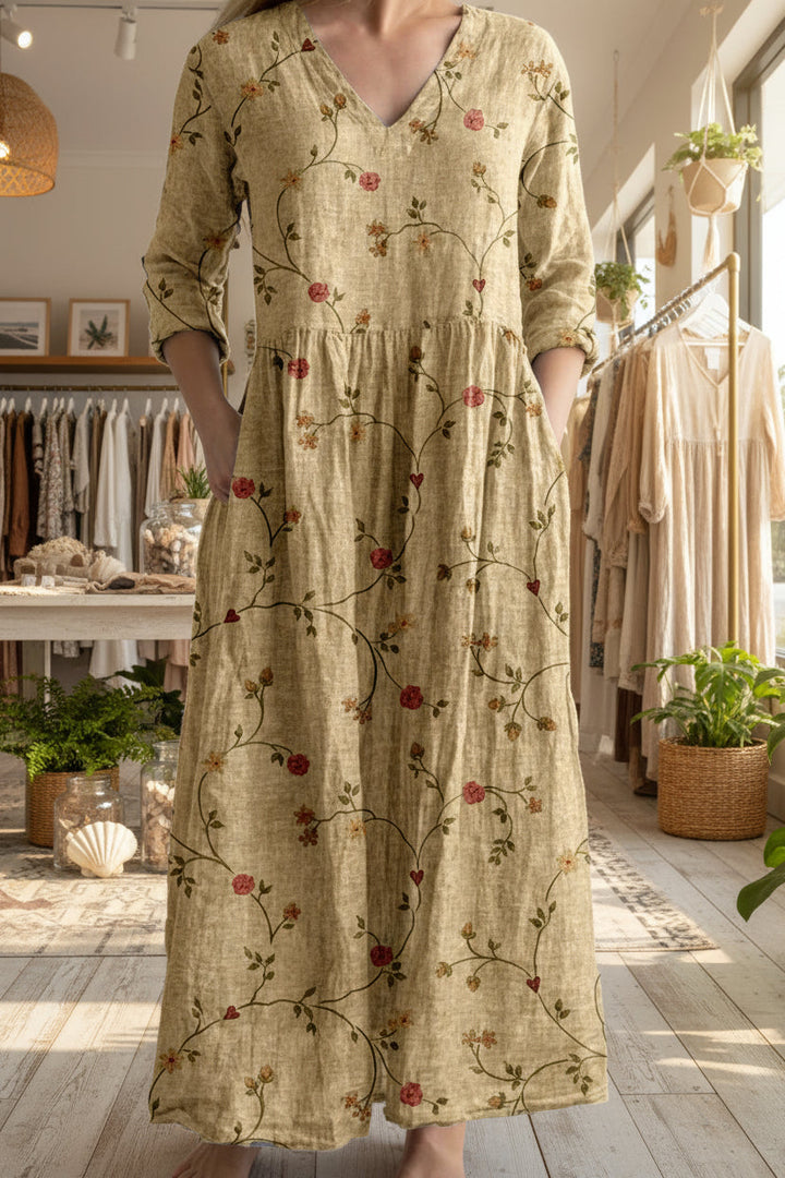 ANITA - FLORAL GRACE DRESS