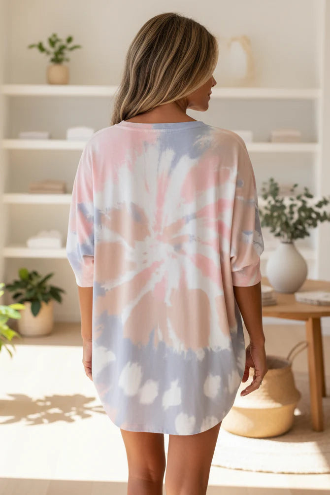 HARPER - TIE-DYE TOP