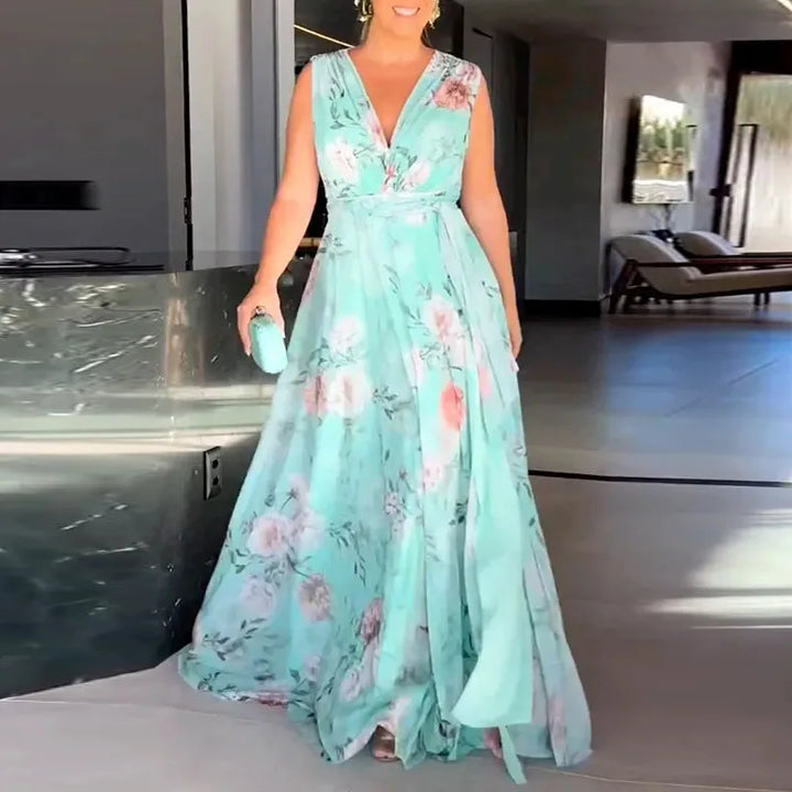 ELENA – FLORAL MAXI DRESS