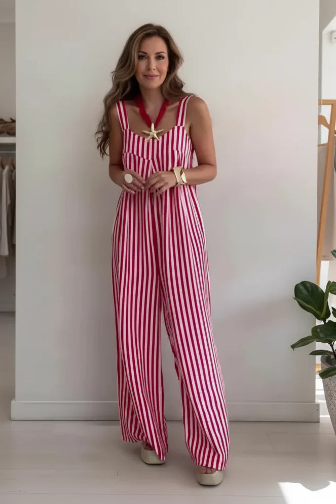 COASTA – STRIPED JUMPSUIT