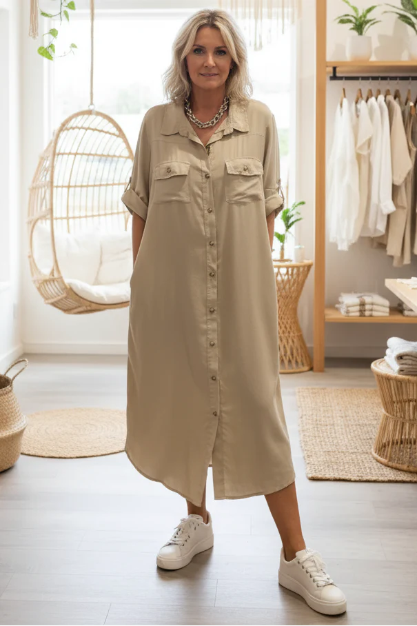 ARIA – EVERYDAY SHIRT DRESS