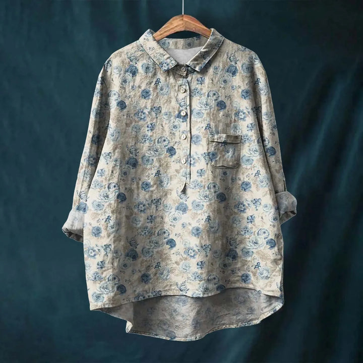 NAOME - ELEGANT FLORAL SHIRT