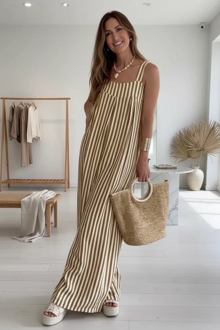 COASTA – STRIPED JUMPSUIT