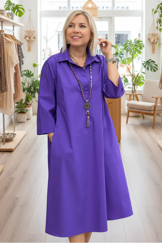 LARA - RELAXED SHIRT DRESS