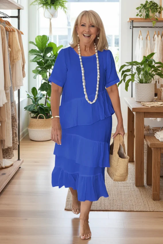 GINNY - LAYERED SUMMER DRESS