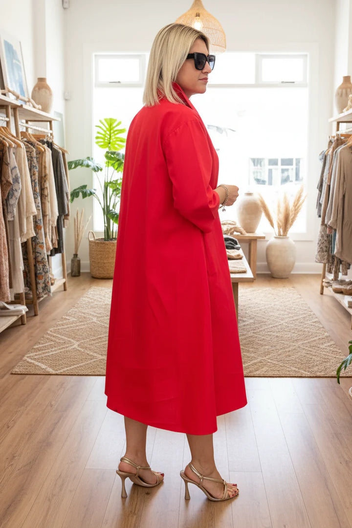 LARA - RELAXED SHIRT DRESS