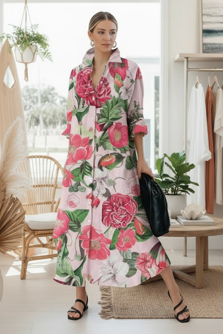 ALARA - TROPICAL BLOOM MAXI DRESS