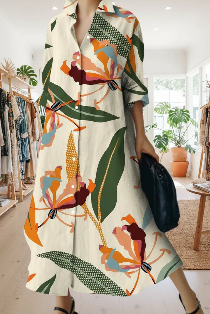 ALARA - TROPICAL BLOOM MAXI DRESS