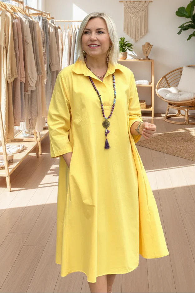 LARA - RELAXED SHIRT DRESS