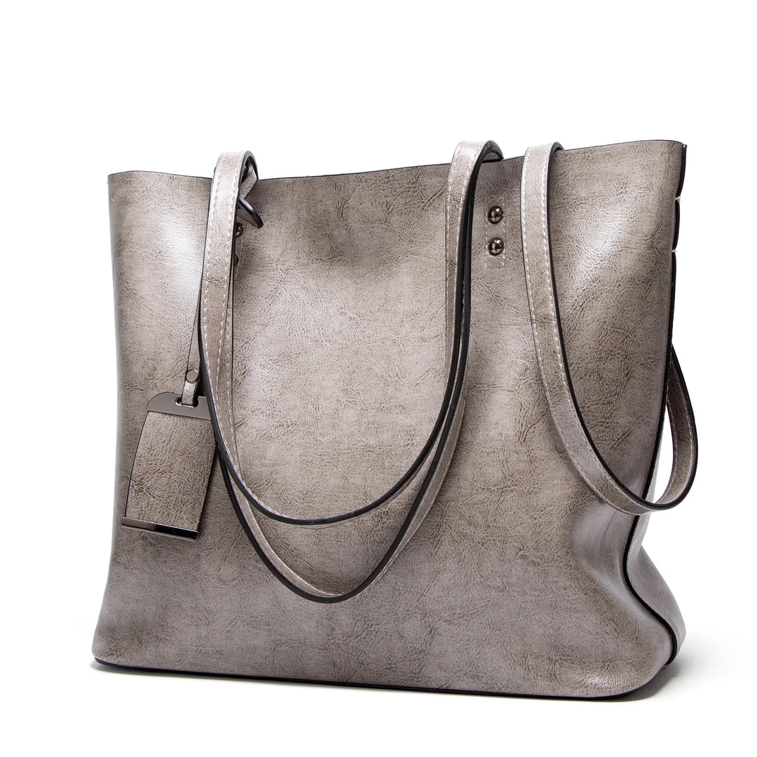 YADE - LEATHER CROSSBODY TOTE BAG