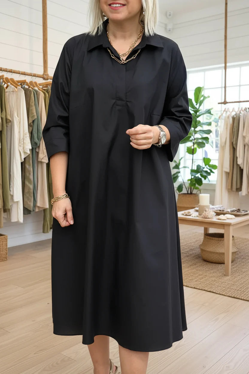 LARA - RELAXED SHIRT DRESS