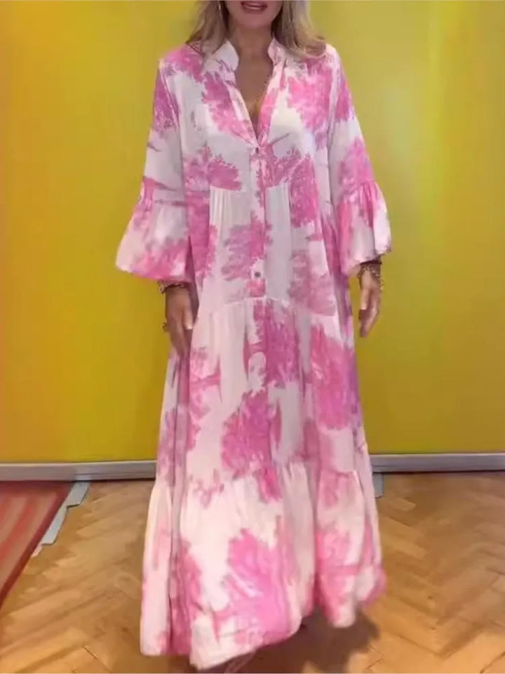 OLIVIA - BOTANICAL MAXI DRESS