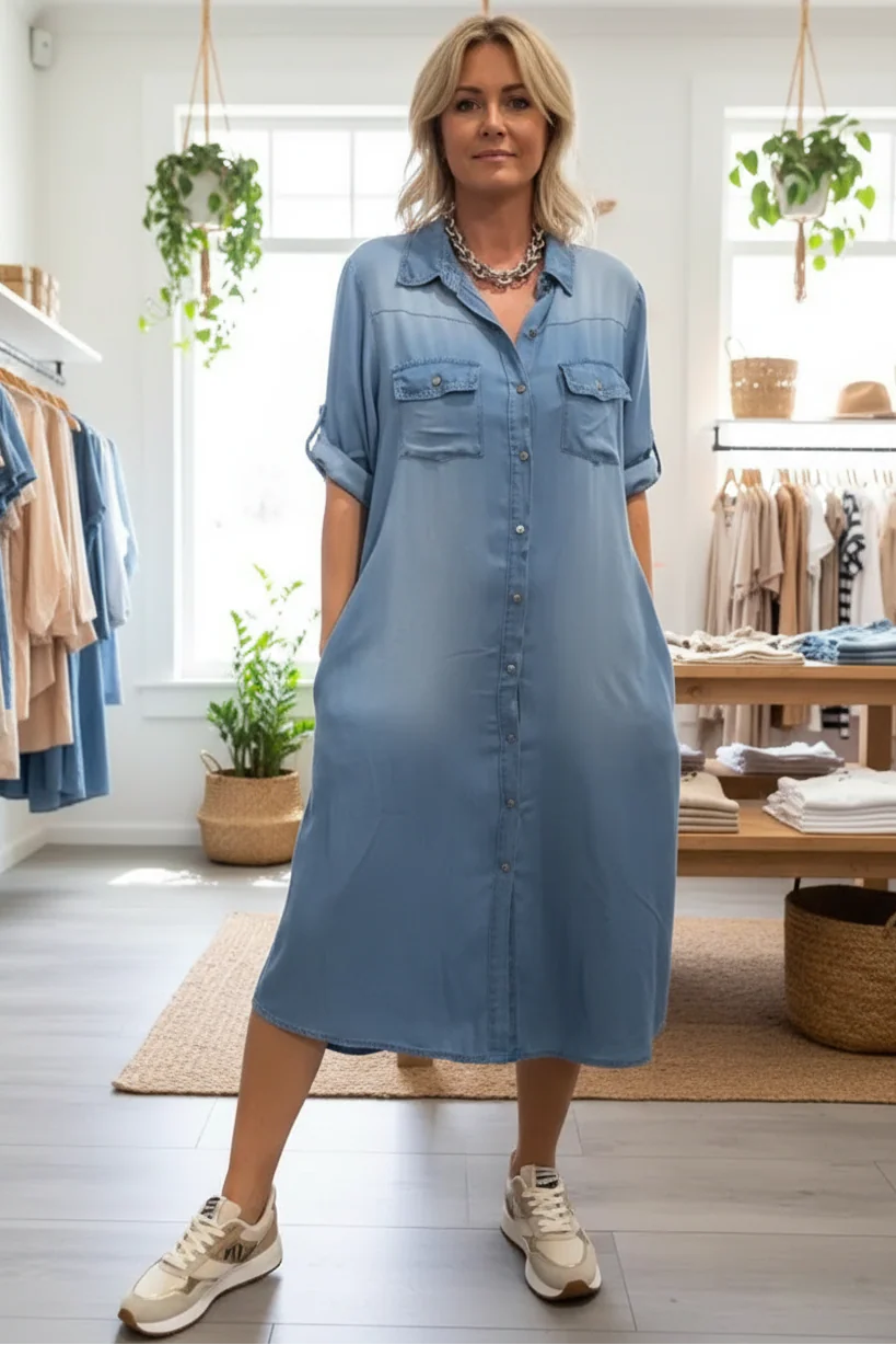 ARIA – EVERYDAY SHIRT DRESS