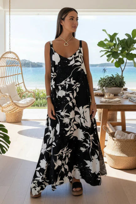 ASHLEY – FLORAL MAXI DRESS