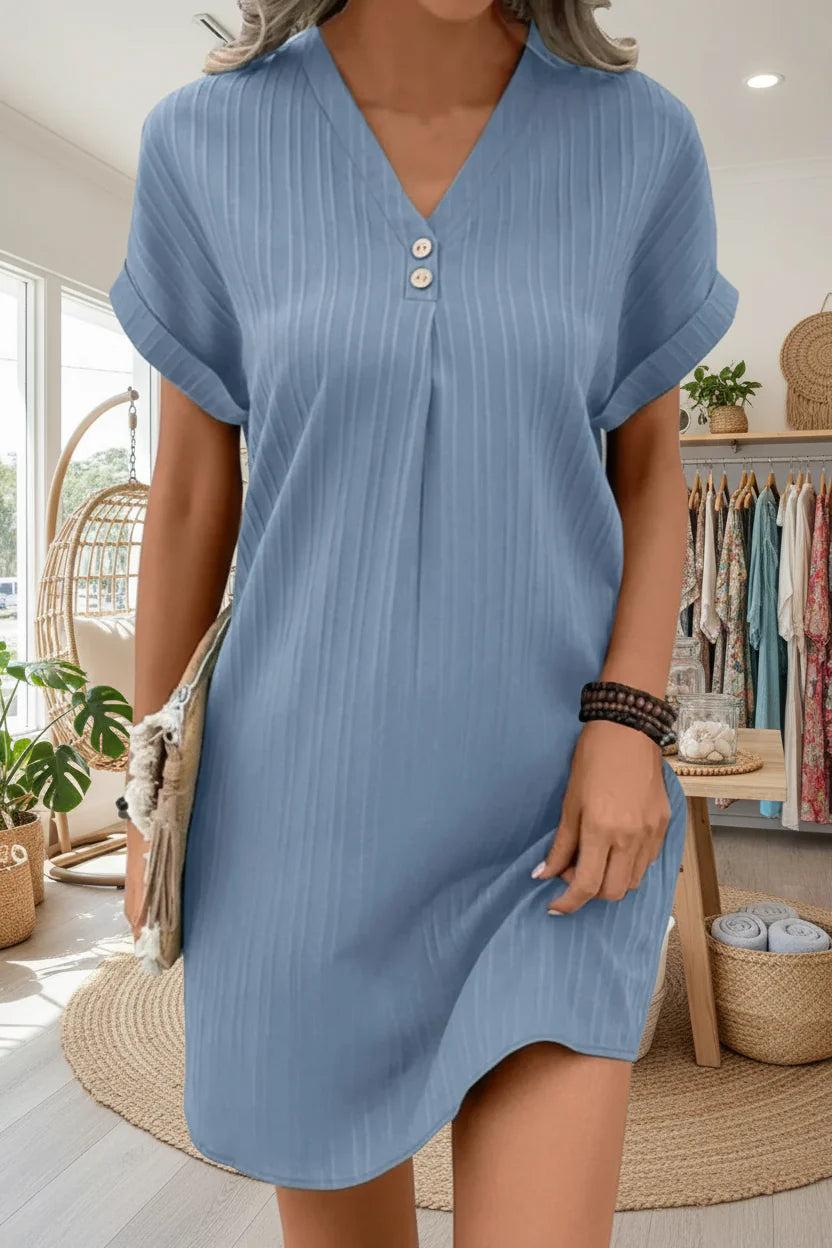 NATALIE - V-NECK DRESS