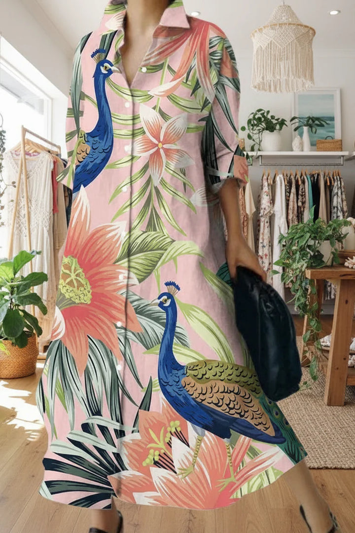 ALARA - TROPICAL BLOOM MAXI DRESS