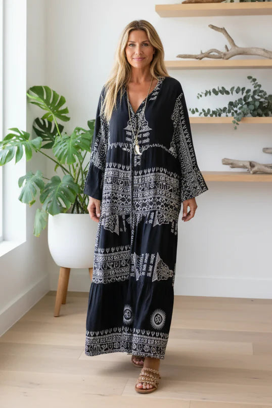 TESSA – RELAXED BOHO DRESS