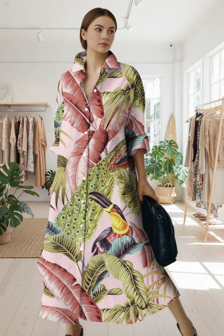 ALARA - TROPICAL BLOOM MAXI DRESS