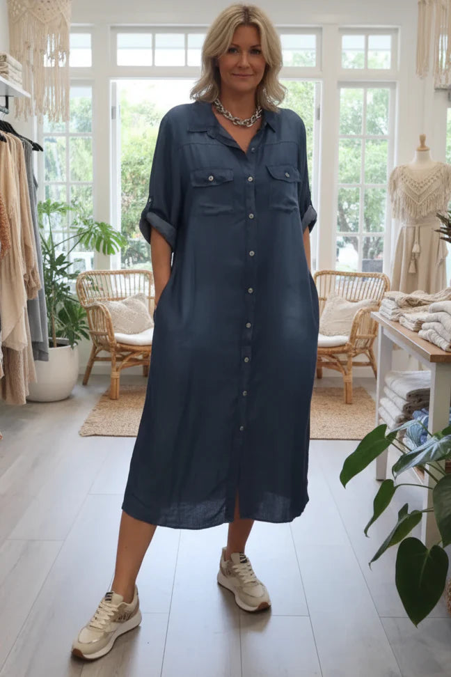 ARIA – EVERYDAY SHIRT DRESS