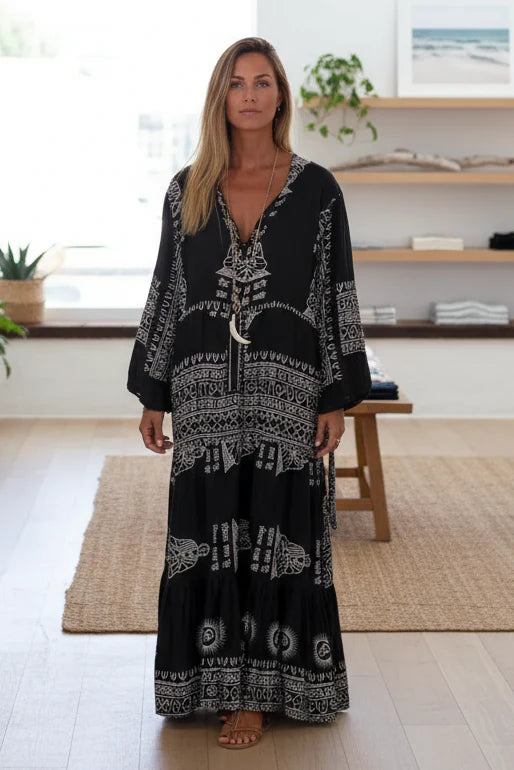 TESSA – RELAXED BOHO DRESS