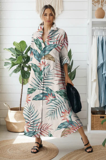 ALARA - TROPICAL BLOOM MAXI DRESS