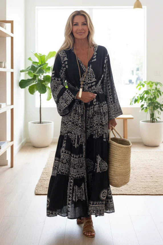 TESSA – RELAXED BOHO DRESS