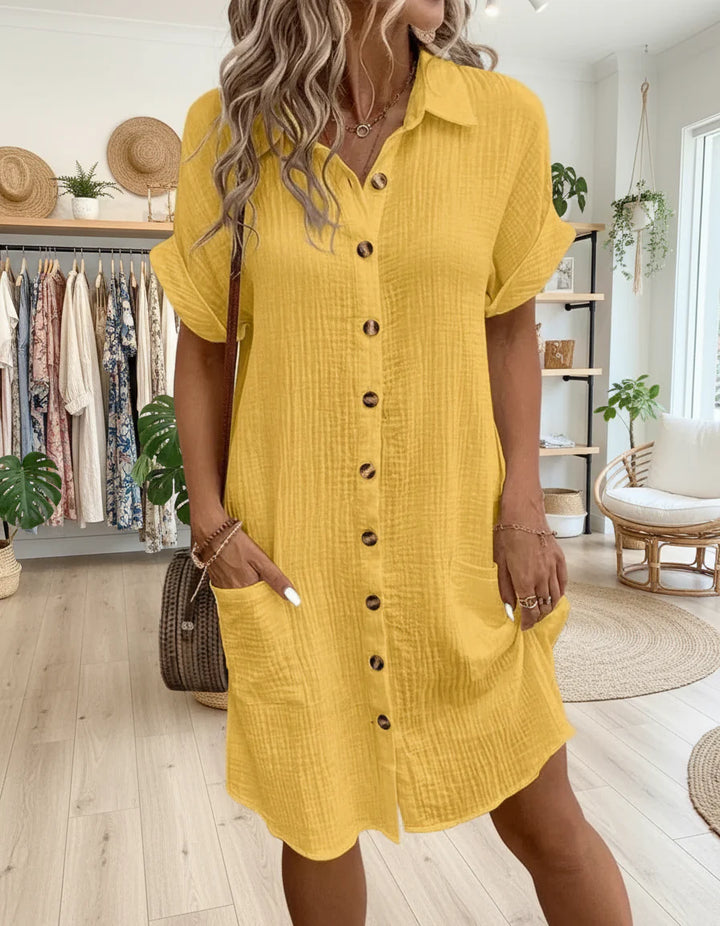 JULIA - OVERSIZED POLO DRESS