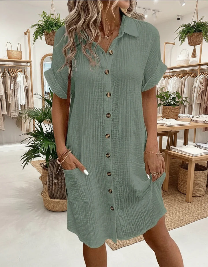 JULIA - OVERSIZED POLO DRESS
